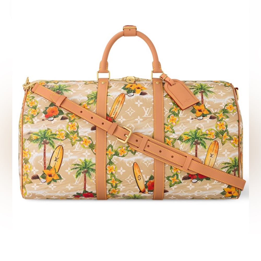 NEW Louis Vuitton Keepall 50 Monogram Surfin Pharrell Limited Edition *RARE*